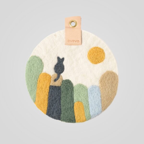 Trivet Art Cat On Kullaberg 21