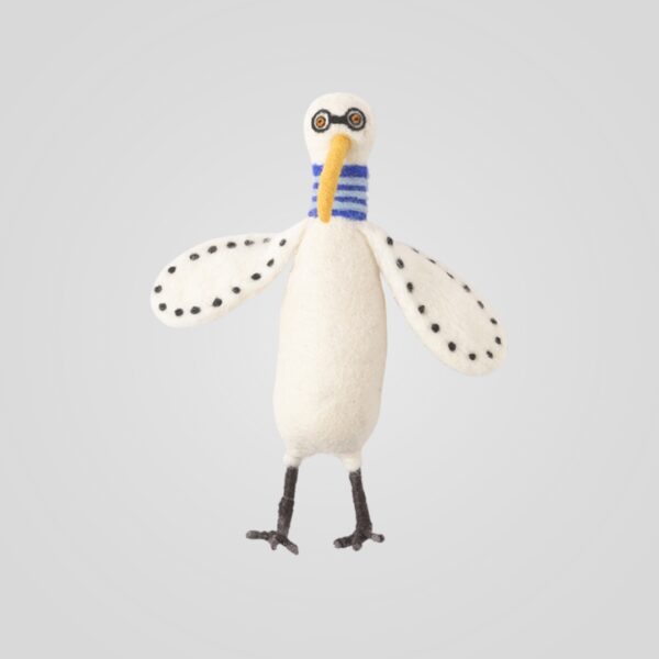 Aveva Funky Birds White L