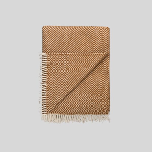 Kattefot Burnt Ochre Throw