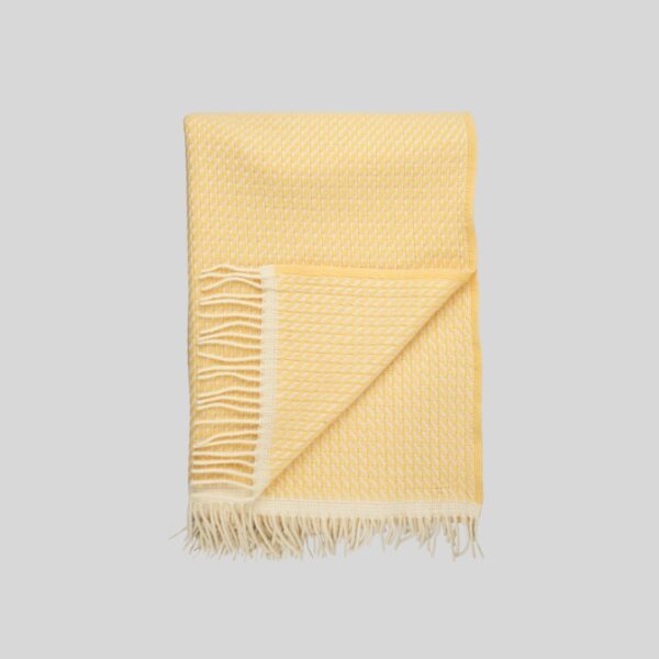 Mello Lemon Yellow Throw