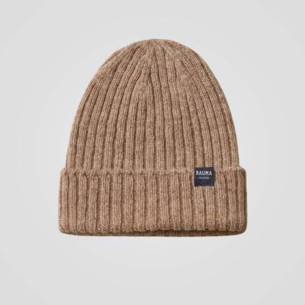 Aksla Beanie Beige Melert M/L