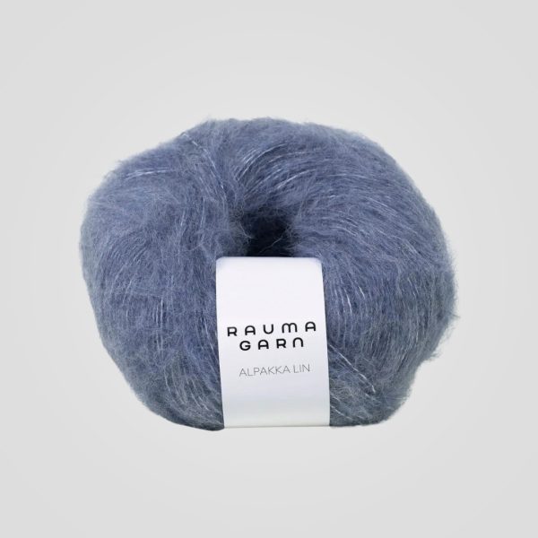 Rauma Alpakka Lin Jeansblå