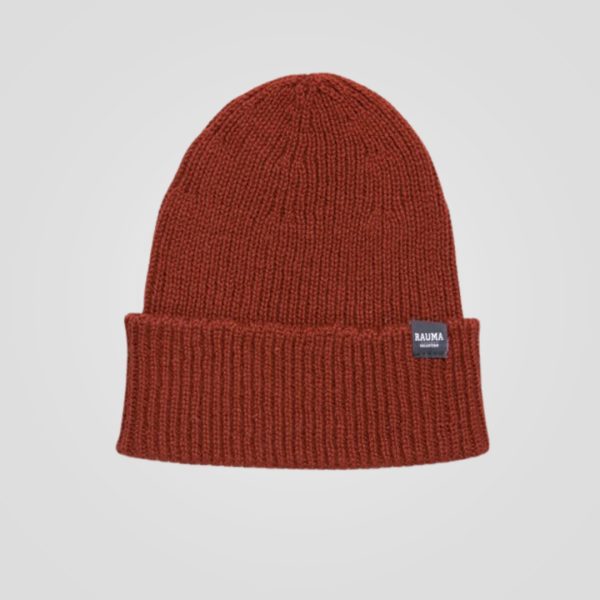 Fjell Beanie Rustrød S/M