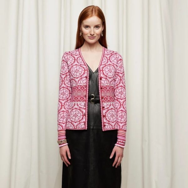 Ming Cardigan Pink - L
