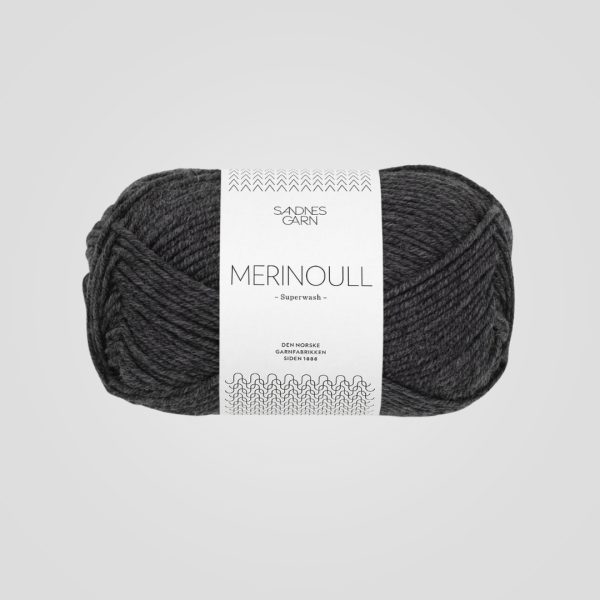 Sandnes Merinoull 1055 Gråmelert
