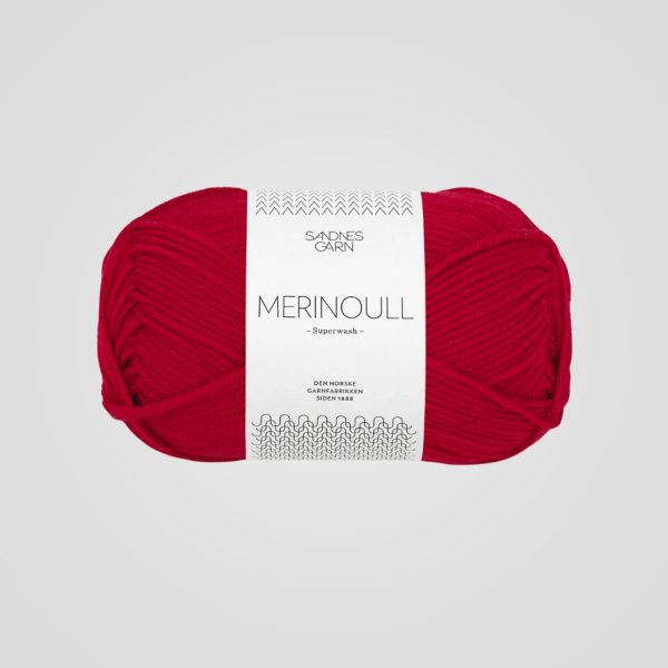 Sandnes Merinoull 4219 Rød