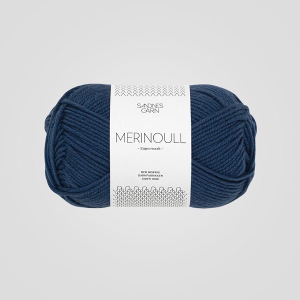 Sandnes Merinoull 6062 Mørk Blå