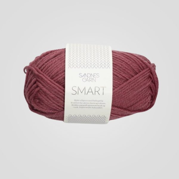 Sandnes Smart 4244 Mørk Gammelrosa
