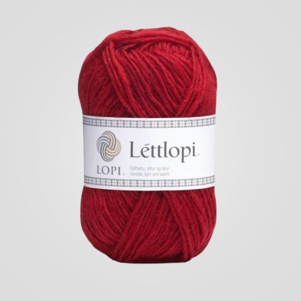 Ístex Lettlopi 1409 Dyp Rød