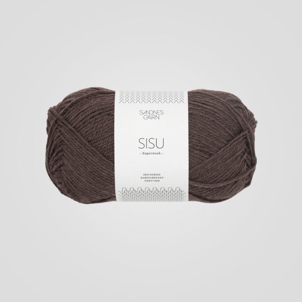 Sandnes Sisu 3880 Mørk Sjokolade