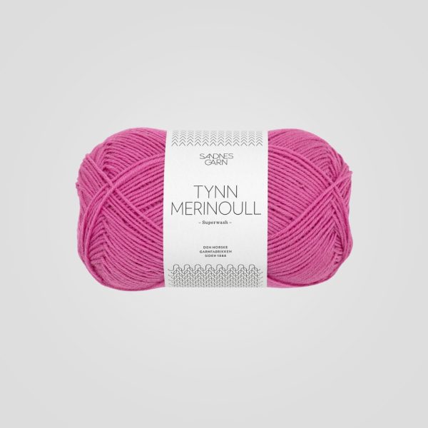 Sandnes Tynn Merinoull 4628 Magenta