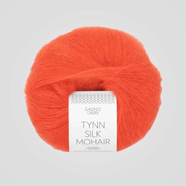 Sandnes Tynn Silk Mohair 3818 Oransje