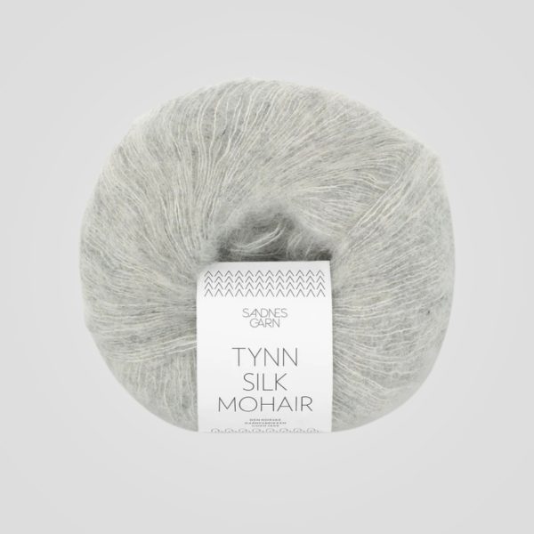 Sandnes Tynn Silk Mohair 1022 Heathered Grey