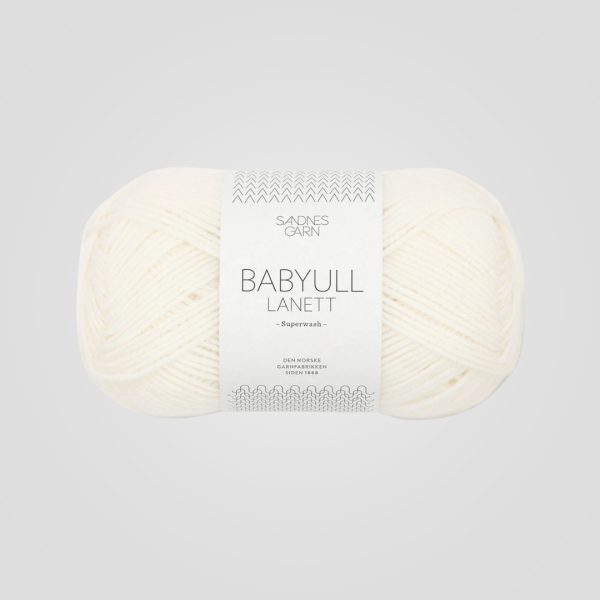 Sandnes Babyull Lanett 1012 Natur