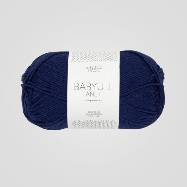 Sandnes Babyull Lanett 5575 Marine