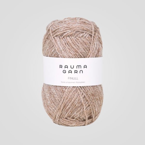 Rauma Finull Beige Melert