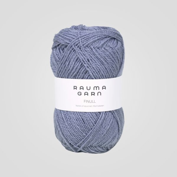 Rauma Finull Lys Blågrå