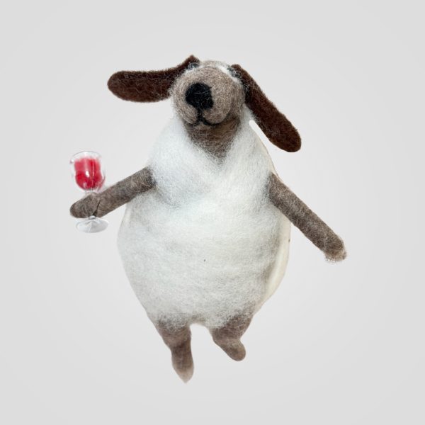Ullfilt Nummis Tv-Hund