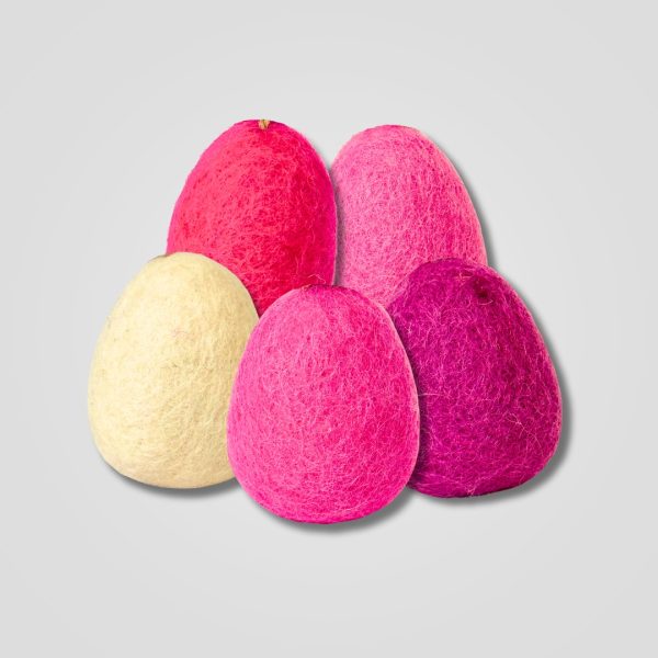 Ullfilt Rosa Mix 5pk