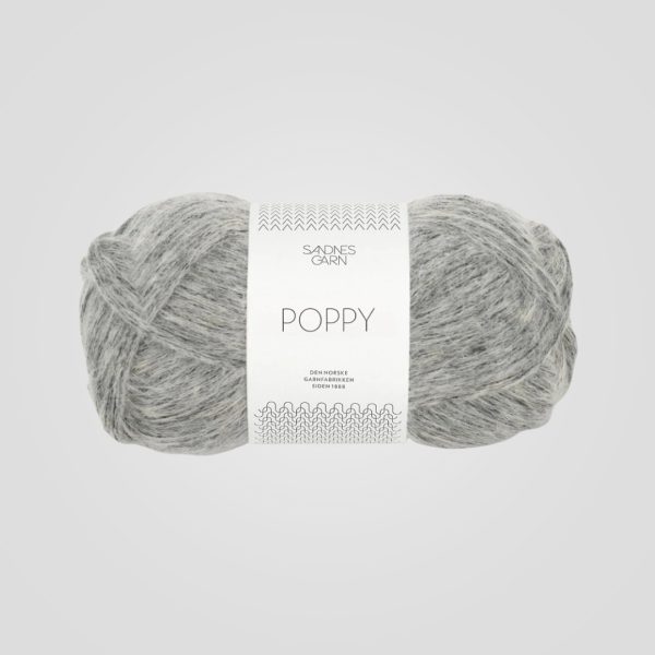 Sandnes Poppy 1042 Gråmelert