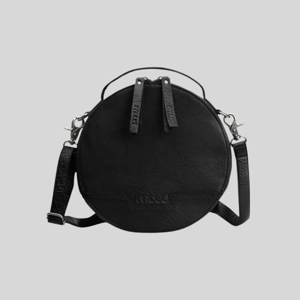 Muud Bella Round Crossbody Black