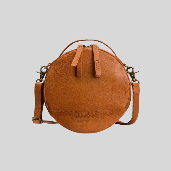 Muud Bella Round Crossbody Whisky