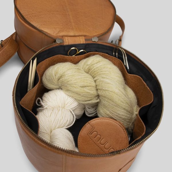 Muud Bturn Knitting Bag Whisky - Bilde 3