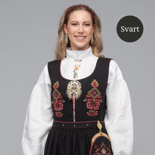 Materialpakke Ørskogbunad Svart