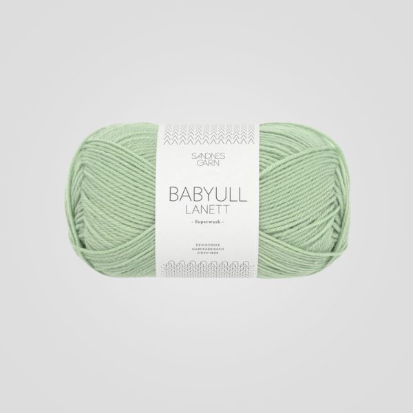 Sandnes Babyull Lanett Pistasj 8532