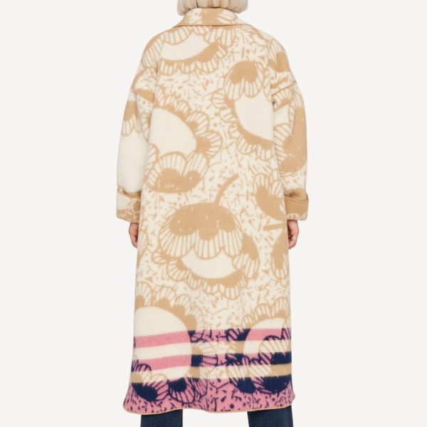 Oleana Buddy Blanket Coat Rosy - Bilde 4