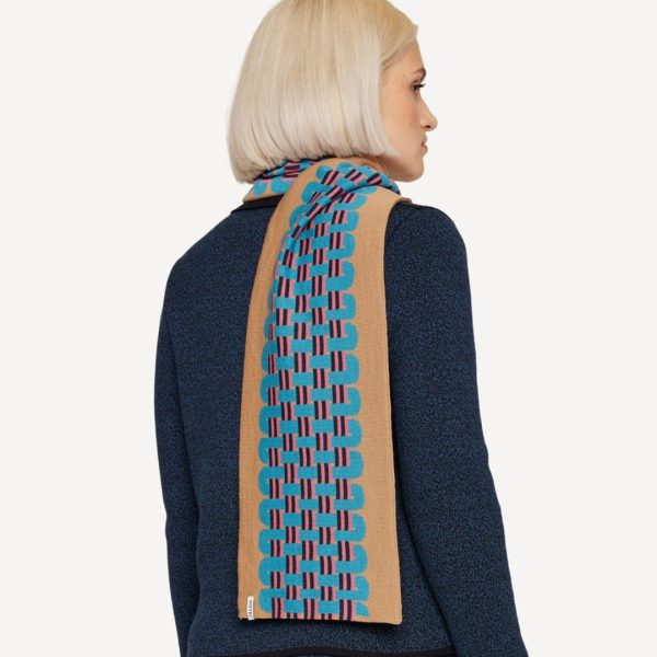 Flying Shuttle Scarf Beachy Blue - Bilde 3