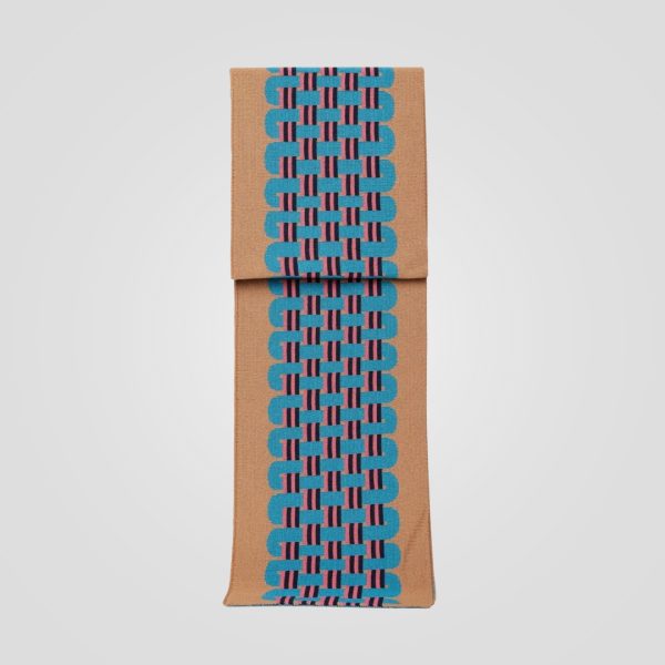 Flying Shuttle Scarf Beachy Blue