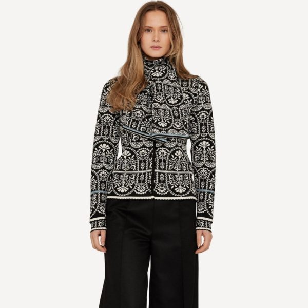 Oddrun Cardigan Black M - Bilde 3