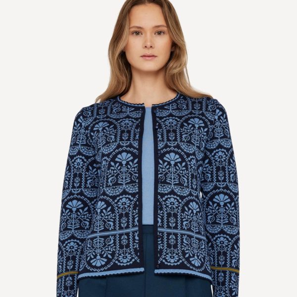 Oddrun Cardigan Blue L