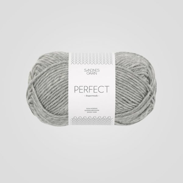 Sandnes Perfect Gråmelert 1042