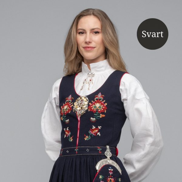 Materialpakke Sykkylven 1 Bunad Svart