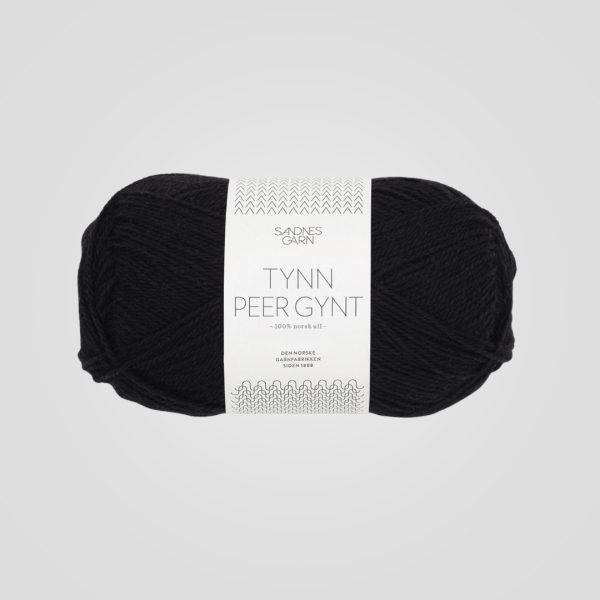Sandnes Tynn Peer Gynt Svart 1099