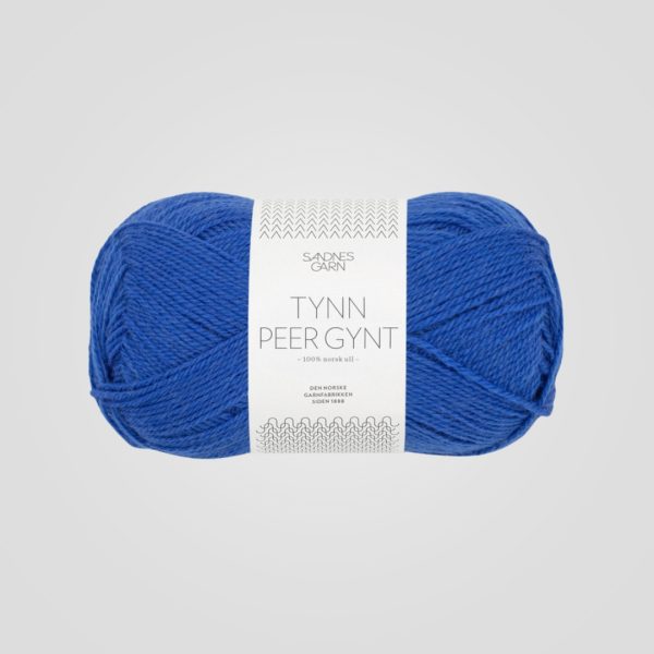 Sandnes Tynn Peer Gynt Dazzling Blue 5845