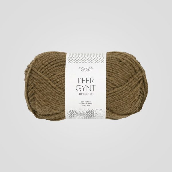 Sandnes Tynn Peer Gynt Dark Olive 9873
