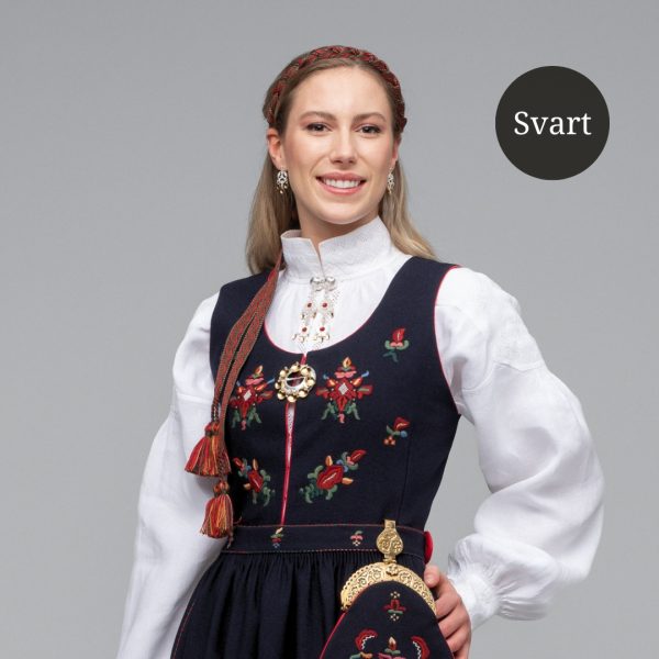 Materialpakke Skodjebunad Svart
